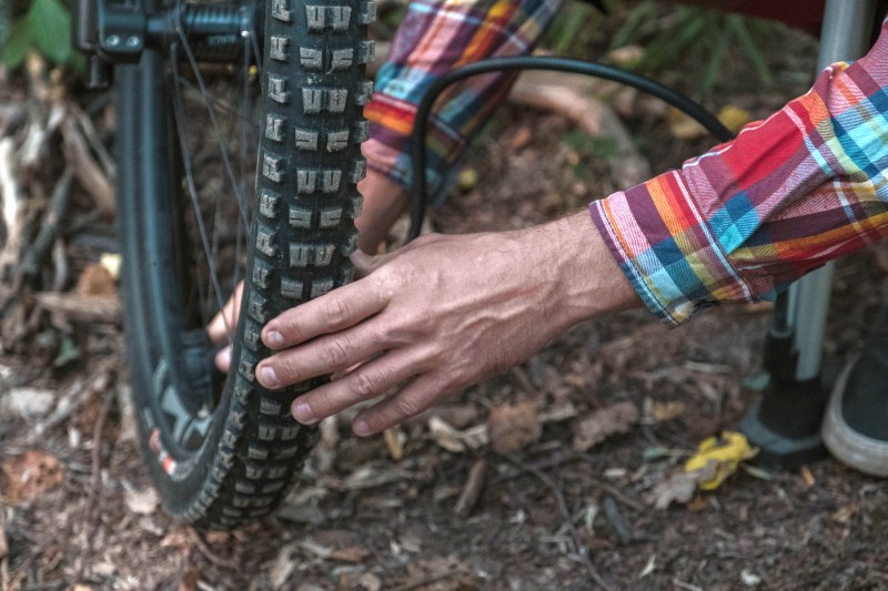 check your bicycle tires