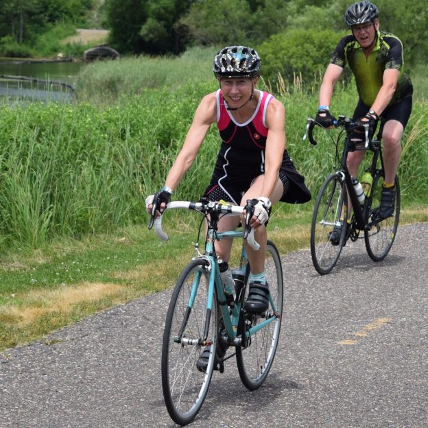 Biking around Albert Lea 